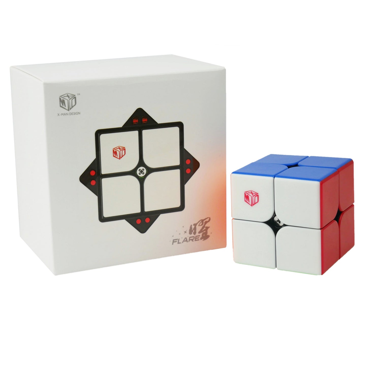 X-Man Flare 2x2 MZauberwŸrfel Rubik WŸrfel Speedcube