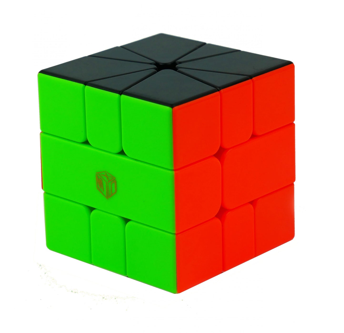 QiYi X-Man Volt V2 slice magnetic Square-1 (schwarz/weiß) (stickerless)
