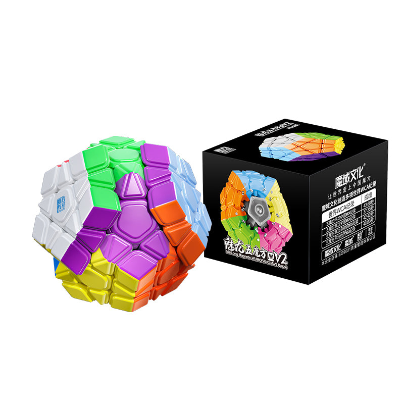 MoFang JiaoShi MeiLong Megaminx v2 M stickerless