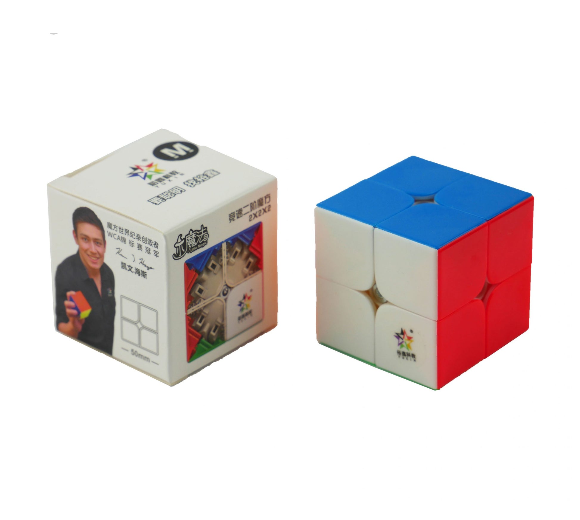 YuXin Little Magic 2x2 M (stickerless)ZauberwŸrfel Rubik WŸrfel Speedcube