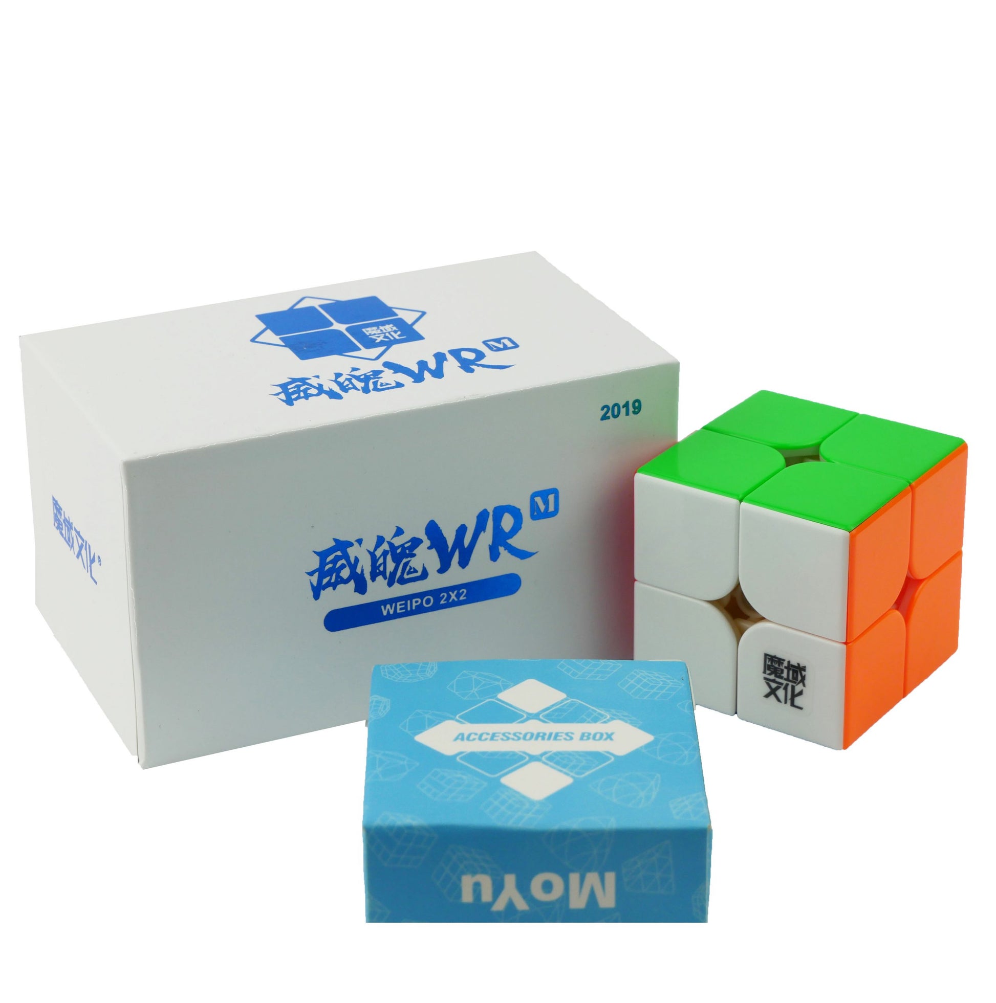 MoYu Weipo 2x2 WR M (stickerless)ZauberwŸrfel Rubik WŸrfel Speedcube