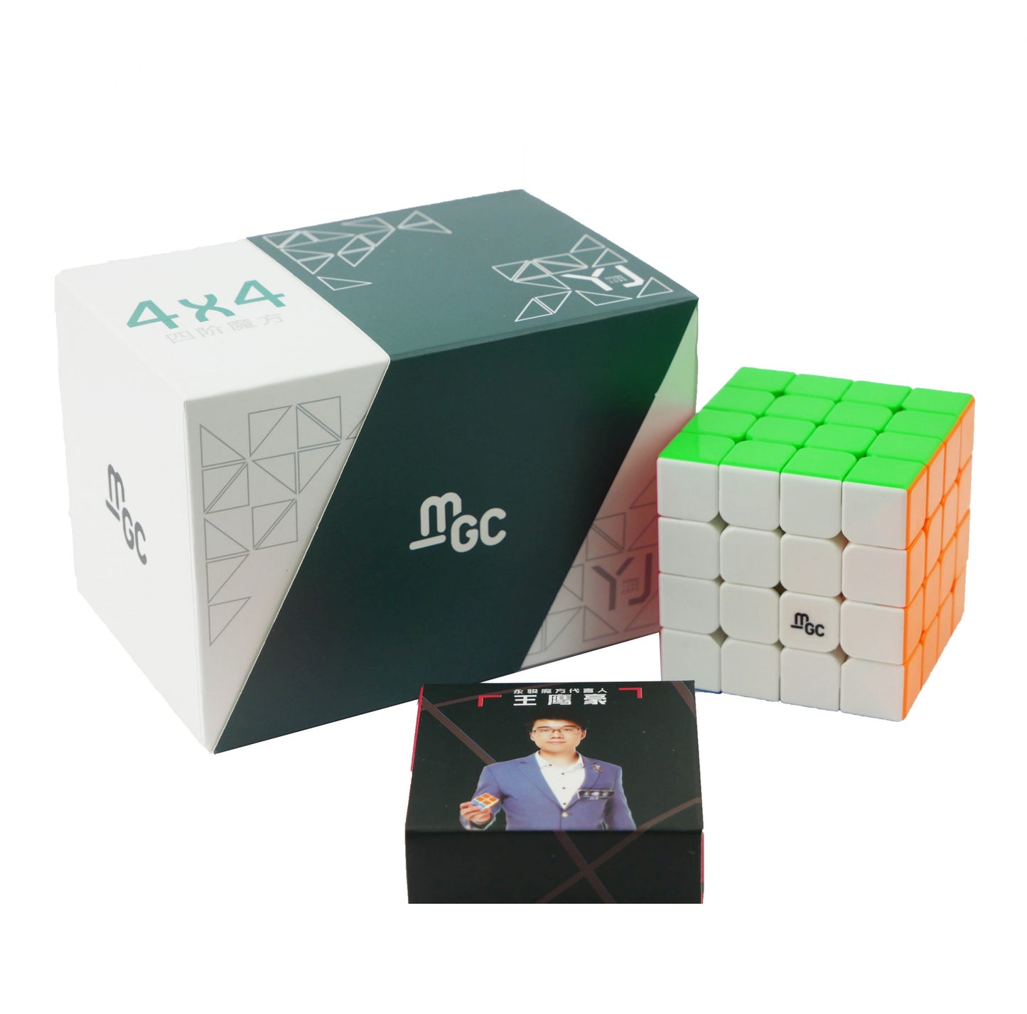 YJ MGC 4x4 M (stickerless)ZauberwŸrfel Rubik WŸrfel Speedcube