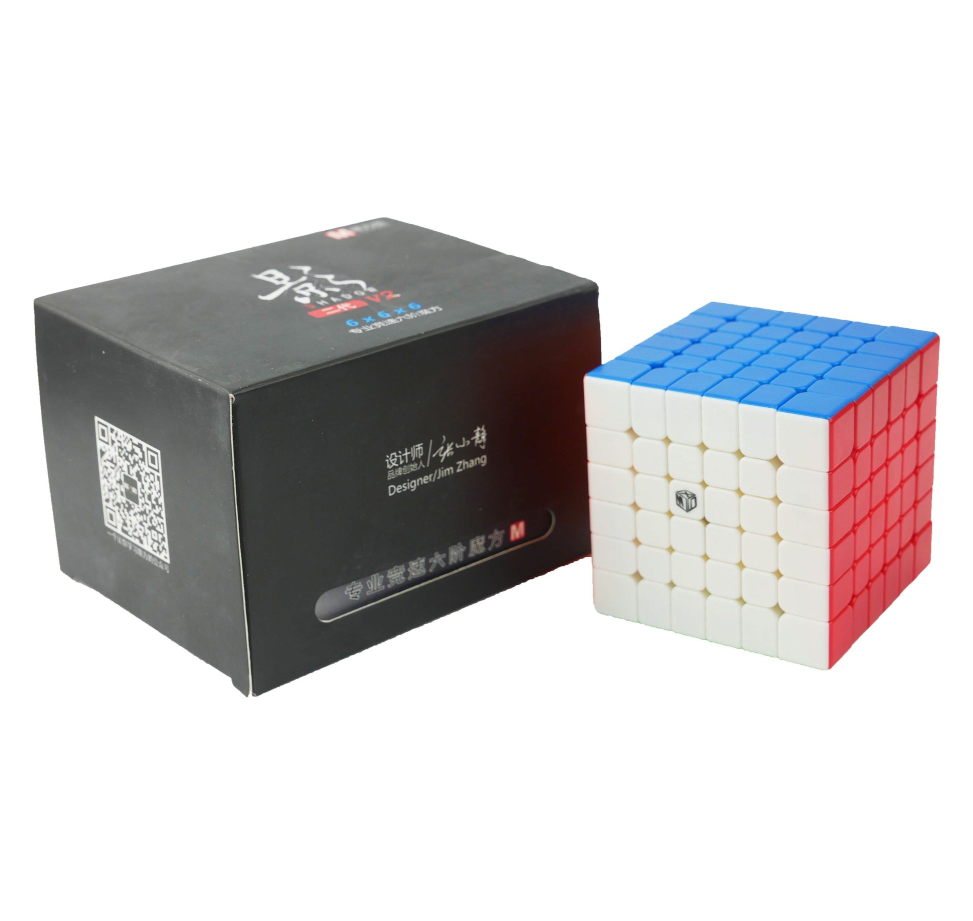 X-Man Shadow 6x6 V2 M (stickerless)ZauberwŸrfel Rubik WŸrfel Speedcube