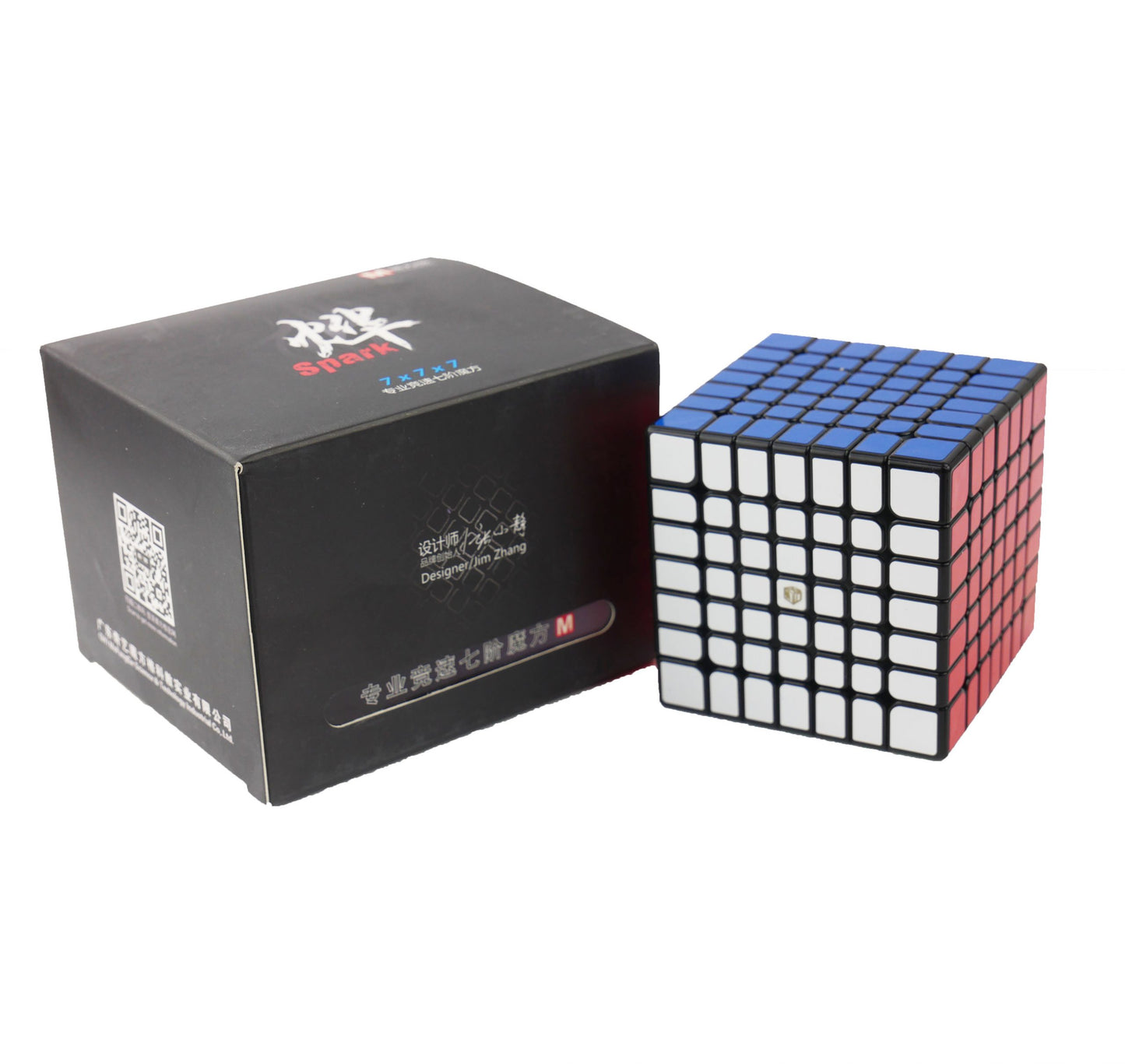 X-Man Design Spark 7x7 M (black)ZauberwŸrfel Rubik WŸrfel Speedcube