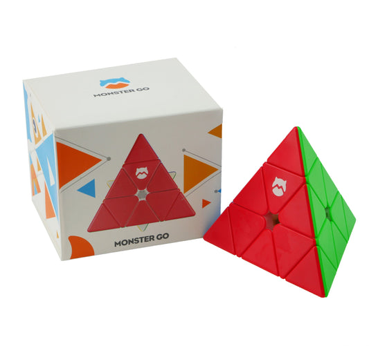 Monster Go Pyraminx (stickerless)ZauberwŸrfel Rubik WŸrfel Speedcube