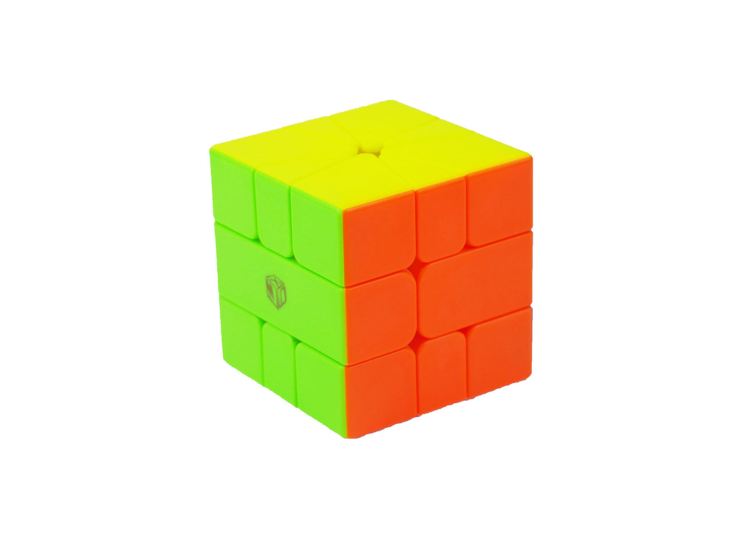 QiYi X-Man Design Volt V2 full magnetic (gelb/wei§) (stickerless)ZauberwŸrfel Rubik WŸrfel Speedcube