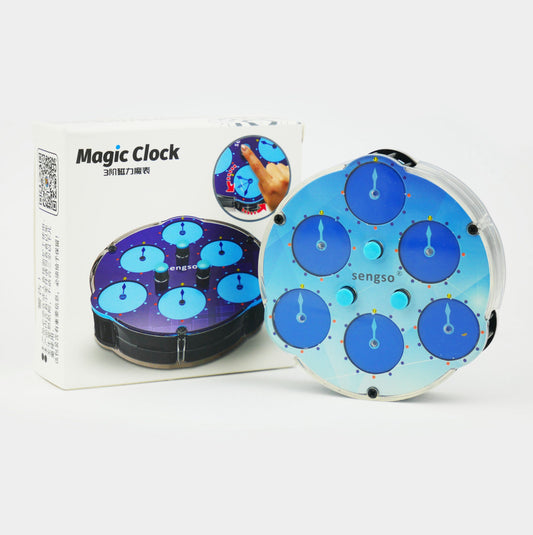 ShengShou 3x3 Clock (magnetisch)ZauberwŸrfel Rubik WŸrfel Speedcube