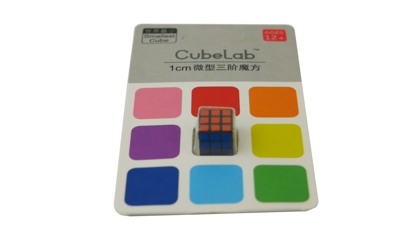 1cm 3x3 black cube lab klein mini schwarz – Eurocubes GmbH